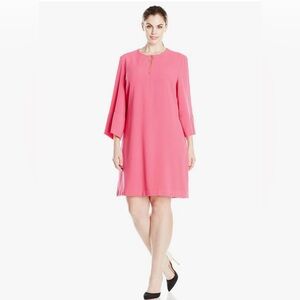 Pink Shift Dress - Simple Silhouette